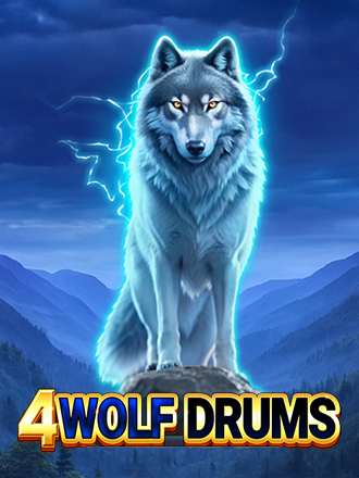 4 Wolf Drums by Oak